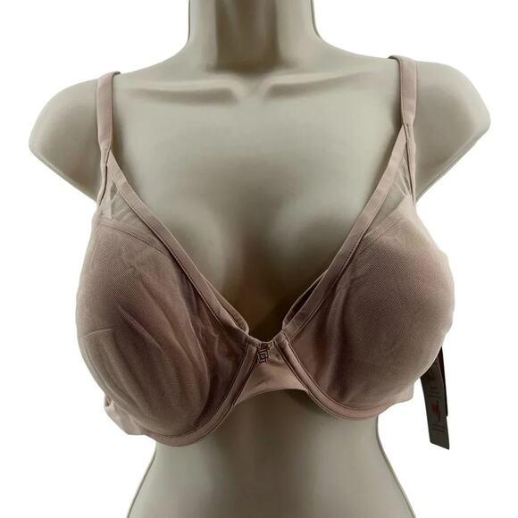 ThirdLove 24/7 Classic Contour Plunge Bra Taupe 40B - Picture 1 of 7